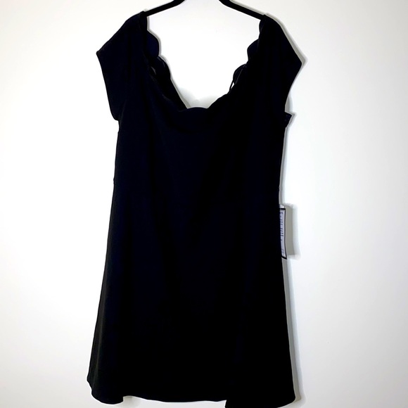 B Darlin black evening dress size 22W NWT - Picture 5 of 10